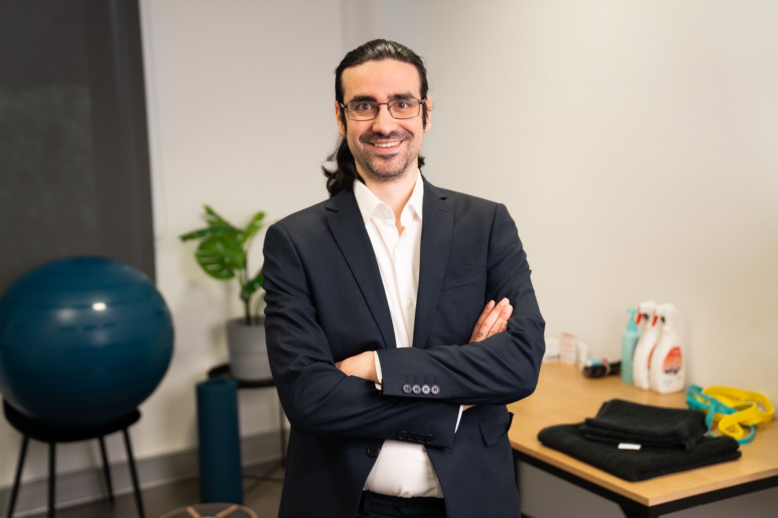 Gianni Vullo, Gründer von Kiné Helper